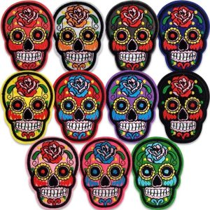 Sugar Skulls – Tygmärken