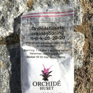Orchidéhusets näring