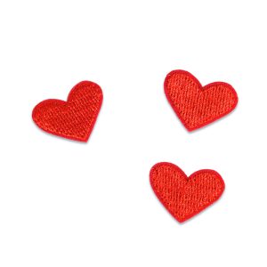 Tre små hjärtan – Tygmärke