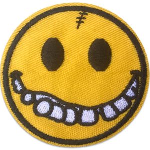 Behöver tandställning – Tygmärke