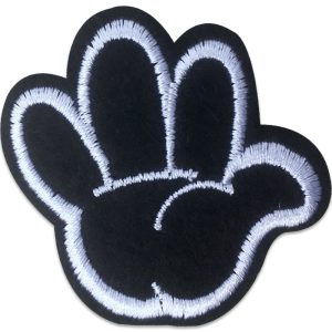 Tecknad handske – Tygmärke