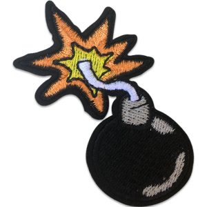 Tickande bomb – Tygmärke